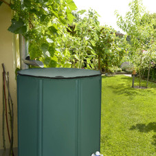 100-Gallon Collapsible Portable Rain Barrel Water Collector with Spigot product image