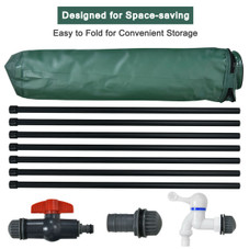 100-Gallon Collapsible Portable Rain Barrel Water Collector with Spigot product image
