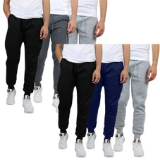 Men's Slim-Fit Fleece Jogger Sweatpants (6-Pack) product image
