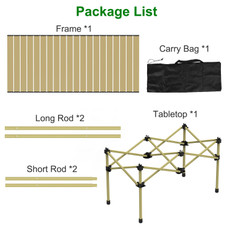 Foldable Camping Table (2 Sizes) product image