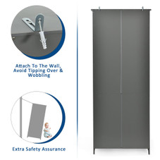 Standing Bookcase with Storage Cabinet product image
