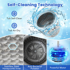 11lbs Portable Automatic Washing Machine  product image 11lbs Portable Automatic Washing Machine  product image