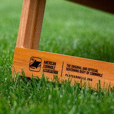 Distressed Wood Cornhole Boards (With or Without Bags) product image