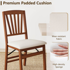 Kitchen Chairs with Rubber Wood Frame (2- or 4-Pack) product image