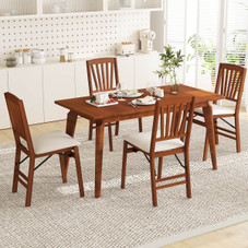 Kitchen Chairs with Rubber Wood Frame (2- or 4-Pack) product image