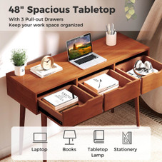  48" Mid-Century Computer Desk Table  product image