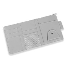 Leather Car Visor Multiple Pocket Organizer Pouch (1- to 5-Pack) product image