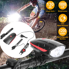 10,000-Lumen Rechargeable LED Bike Headlight product image 10,000-Lumen Rechargeable LED Bike Headlight product image