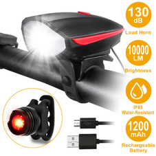 10,000-Lumen Rechargeable LED Bike Headlight product image 10,000-Lumen Rechargeable LED Bike Headlight product image