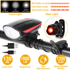 10,000-Lumen Rechargeable LED Bike Headlight product image 10,000-Lumen Rechargeable LED Bike Headlight product image