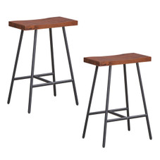 Industrial Saddle Stools (Set of 2) product image