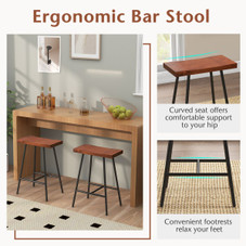 Industrial Saddle Stools (Set of 2) product image