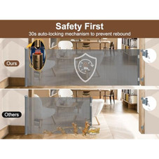  41" Extra Tall Retractable Baby Gate product image