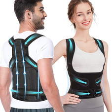 Back Brace and Posture Corrector Adjustable And Lightweight Posture Corrector Back Support Provides Support And Shape For Neck, Shoulders And Back(Size S) product image