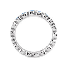1.60 Carat (ctw) Blue Topaz Ring in Sterling Silver product image 1.60 Carat (ctw) Blue Topaz Ring in Sterling Silver product image