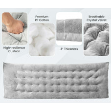 Camping Cot Pad with Soft & Breathable Crystal Velvet - 75" x 27.5" product image