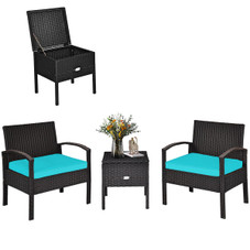 3- Piece Patio Rattan Furniture Set product image