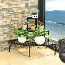 Metal 3-Tier Corner Plant Stand product image