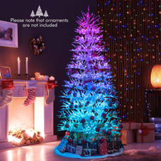 7 ft Artificial Hinged Christmas Tree with 820 Branch Tips product image