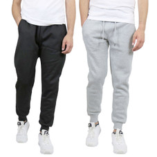 Men's Slim-Fit Fleece Jogger Sweatpants (2-Pack) product image