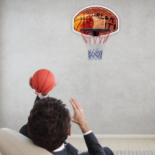 Wall Mounted Fan Backboard with  2 Nets   product image