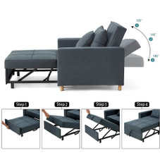 3-in-1 Sofa Bed Chair with Adjustable Backrest product image