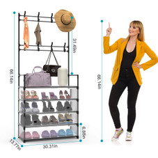 NewHome 5-Tier Entryway Hall Tree product image