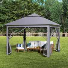 11 x 11-Foot 2-Tier Pop-up Canopy with Carrying Bag product image