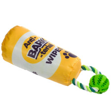 14-Inch Durable Soft Plush Squeaky Rope Dog Toy product image