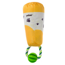 14-Inch Durable Soft Plush Squeaky Rope Dog Toy product image