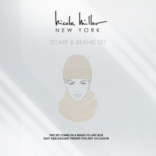 Nicole Miller Women's Beanie and Scarf Set product image