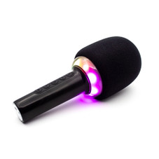 Bluetooth Karaoke Microphone with RGB Lights & Voice Changer product image