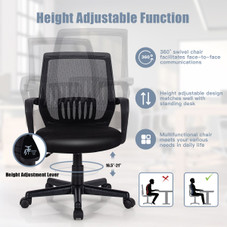 Height Adjustable Mid-Back Mesh Chair  product image