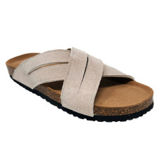 Gaahuu Women's Leather Crisscross Sandals product image