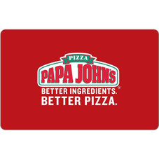 Papa John's $25 eGift Card [Digital Delivery] product image