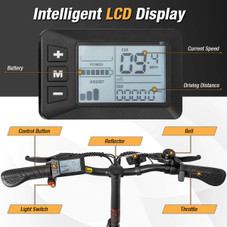 16" Folding Portable Electric Bicycle with 550W Brushless Motor product image