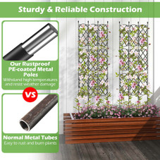 58" x 73" Garden Trellis for Climbing Plants  product image