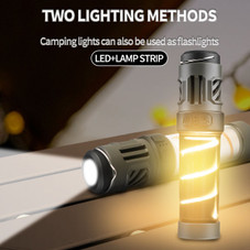 Portable LED Rechargeable Camping Lantern,LED Flashlight Survival Kits for Indoor Outdoor Home Emergency Light Outages Hiking Hurricane product image