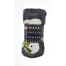 50 x 60-Inch Microplush Holiday Throw Blanket (7 Fun Styles) product image