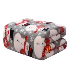 50 x 60-Inch Microplush Holiday Throw Blanket product image