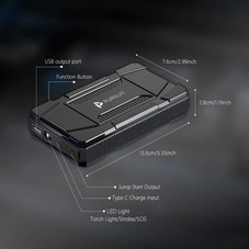 Pursuit Smart 800A 12V Car Jump Starter and Backup Power Bank product image
