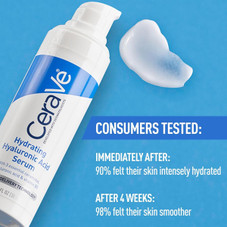 CeraVe Hyaluronic Acid Serum for Face (4-Pack) product image