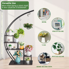 5-Layer Half Circle Flower Stand product image