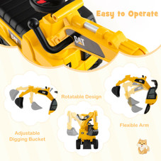 Licensed Caterpillar Kids' Ride-On Excavator product image