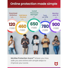 McAfee Total Protection 5-Device, 1- or 2-Year Subscription [Digital Delivery] product image
