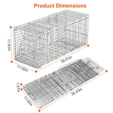 iMounTEK Collapsible Animal Trap Cage product image