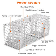 Imountek Collapsible Animal Trap Cage product image