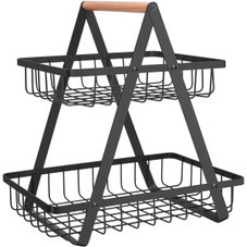 2-Tier Countertop Fruit Basket (1- or 2-Pack) product image