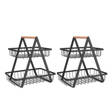 2-Tier Countertop Fruit Basket (1- or 2-Pack) product image