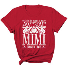 Women's "Awesome Mom/ Grandma Looks Like" T-Shirt product image